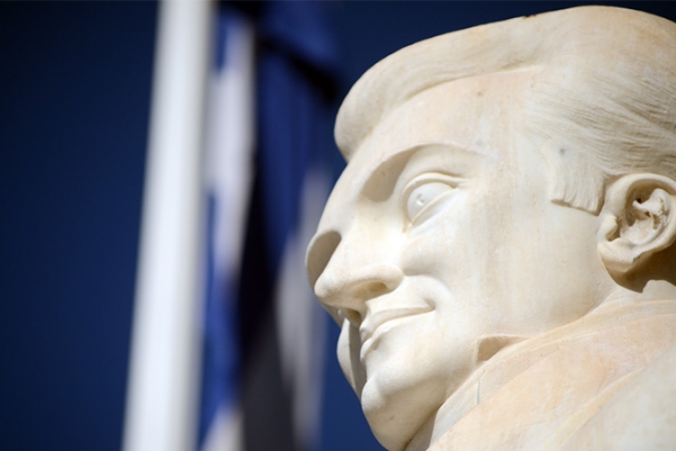 statue of Kapodistrias Nafplio Greece, άγαλμα Καποδίστρια Ναύπλιο