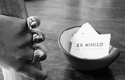 Listing Ex Nihilo hand made design jewels Nafplio, χειροποίητα κοσμήματα σε ασήμι Ex Nihilo Ναύπλιο